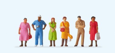 Preiser 14047 Stehende Passanten 