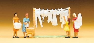 Preiser 14050 Wäscherinnen 