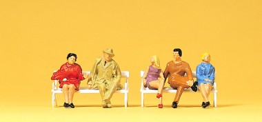 Preiser 14101 Sitzende Personen 