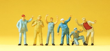 Preiser 14127 Stehende Lkw-Fahrer 