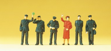 Preiser 14141 Zugpersonal DB 1989 