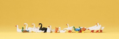 Preiser 14167 Enten, Gänse und Schwäne 