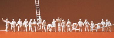 Preiser 16351 Feuerwehrmänner in moderner Einsatz- 