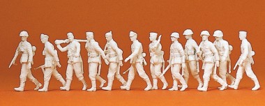 Preiser 16519 Vorgehende Infanterie. DR 1939-45 