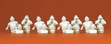 Preiser 16531 Besatzung zu LLPz Wiesel. Bundeswe 