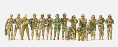 Preiser 16548 Panzerbesatzungen. US Army 2000. 16 un- 