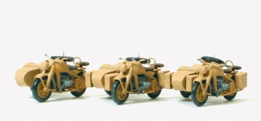 Preiser 16563 Motorrad Zündapp KS 750. Deutsches Reich 