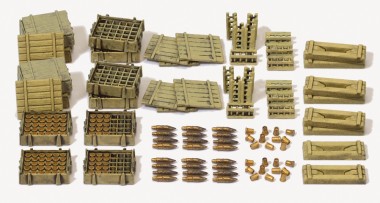Preiser 16603 Munition und Munitionskisten z. leichten 