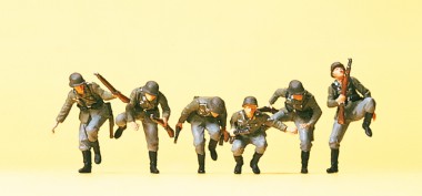 Preiser 16878 Absitzende Panzergrenadiere. Zu 