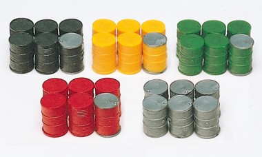 Preiser 17101 Metallfässer. 30 Stück. Bausatz 