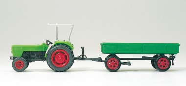 Preiser 17914 Ackerschlepper DEUTZ D 62 06 mit 