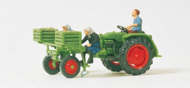 Preiser 17935 Geräteträger, Kartoffellegemaschine. 