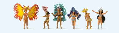 Preiser 24625 Samba-Tanzgruppe 