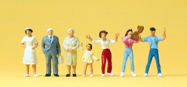 Preiser 24663 Am Süßwarenstand 