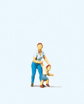 Preiser 28023 Mutter mit Kind 