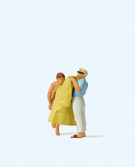 Preiser 28162 Umziehen am Strand 