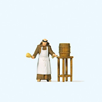 Preiser 28218 Mönch beim Anzapfen 