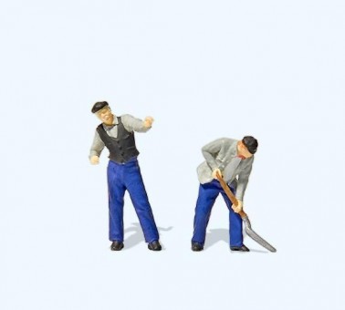 Preiser 28276 Lokführer und Heizer RhB 