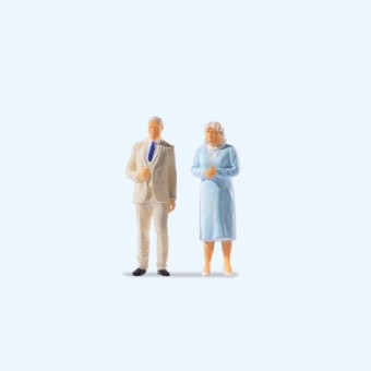 Preiser 28284 Charles III & Queen Camilla 