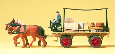 Preiser 30434 Speditionsrolle. Fertigmodell 