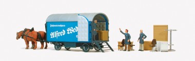 Preiser 30494 Möbelwagen Spedition A. Wedlich. 