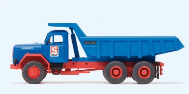 Preiser 31313 Bausatz: Magirus F230 D22 AK Muldenkippe 