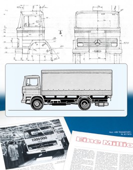 Preiser 31320 Bausatz: MB LP1113 Pritschen-Lkw 