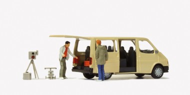 Preiser 33249 Zivile Radarkontrolle. Ford Transit. 