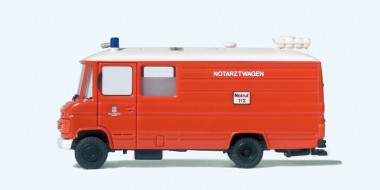 Preiser 35028 Notarztwagen. Feuerwehr. 