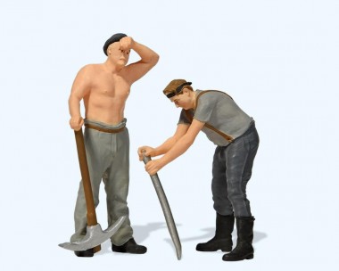 Preiser 44943 Gleisbauarbeiter. Epoche II / III 