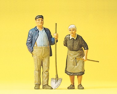 Preiser 45071 Bauer, Bäuerin 