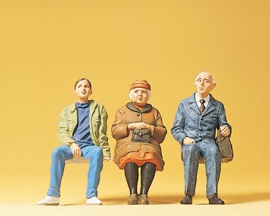 Preiser 45081 Sitzende Personen 