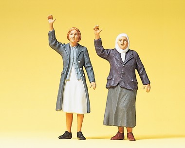 Preiser 45083 Winkende am Bahnsteig 