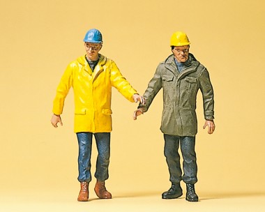 Preiser 45088 Industriearbeiter. Gehend 