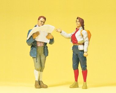 Preiser 45119 Stehende Wanderer 