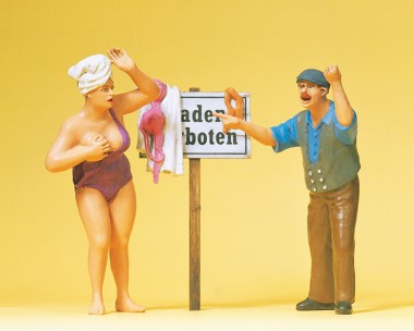 Preiser 45128 Baden verboten 