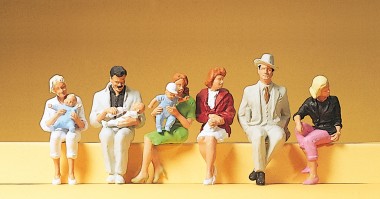 Preiser 45151 Sitzende Personen 