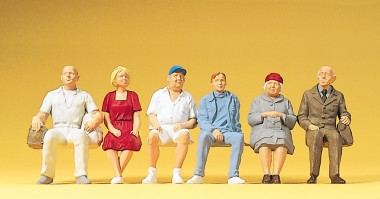 Preiser 45152 Sitzende Personen 