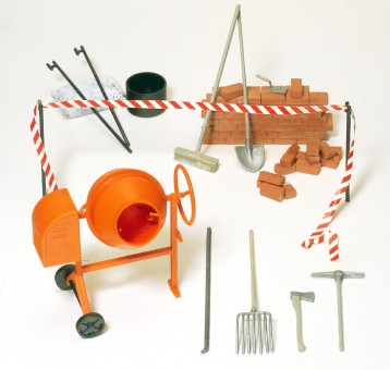 Preiser 45208 Betonmischer. Zubehör. Bausatz 