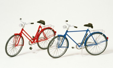 Preiser 45213 Herren- und Damenfahrrad. Bausatz 