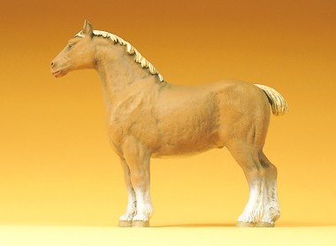Preiser 47024 Pferd belgisch 