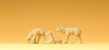 Preiser 47061 3 Lämmer 