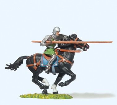 Preiser 50943 Normanne reitend, mit Lanze 