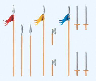 Preiser 50949 Waffenset Normannen 