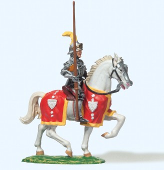 Preiser 52040 Ritter reitend, mit erhobener Lanze 