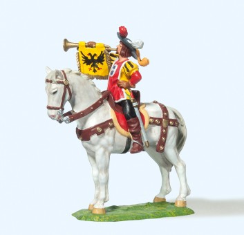 Preiser 52352 Fanfarenbläser zu Pferd 