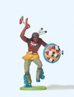 Preiser 54607 Indianer tanzend, mit Steinbeil 