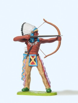Preiser 54613 Indianer mit Bogen 