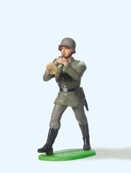 Preiser 56084 Musiker im Marsch, mit Trompete 