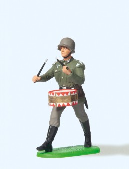 Preiser 56090 Musiker im Marsch, mit kleiner Trommel 